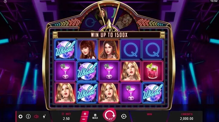 ladies nite 2 slot screen