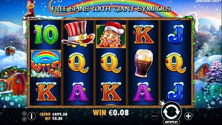 leprechaun carol slot screen