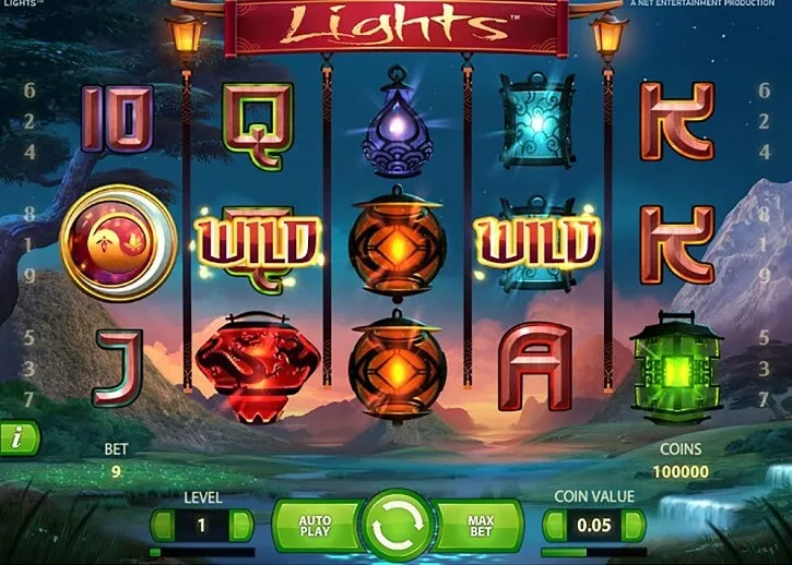 lights slot screen