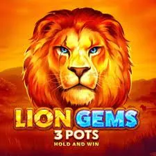 lion gems 3 pots slot icon