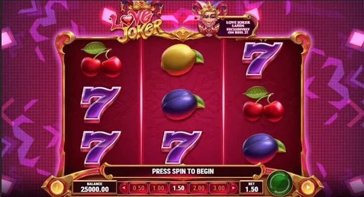 love joker slot screen
