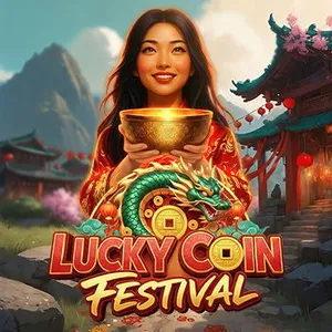 lucky coin festival slot icon
