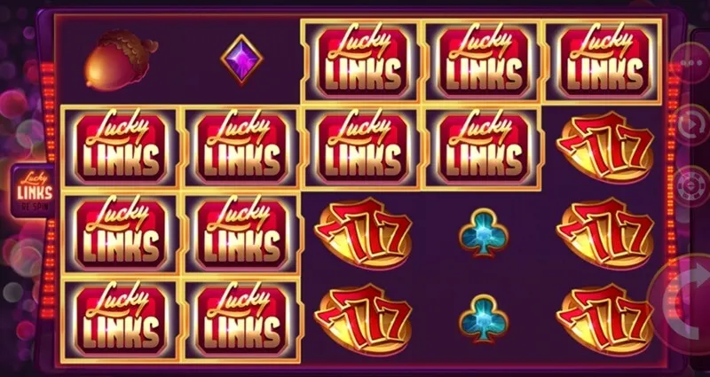 lucky links slot screen