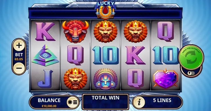 lucky u slot screen