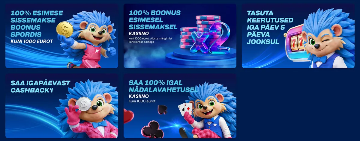 luckybet kasiino kampaaniad ja boonused