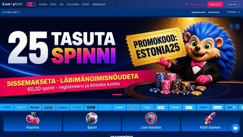 luckybet veebileht