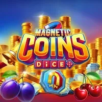 magnetic coins dice slot icon