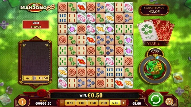 mahjong 88 slot screen