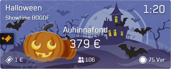 maria casino halloween bingo