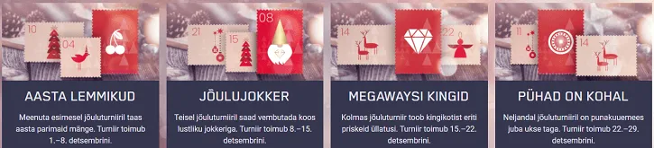 mariacasino christmas auhind