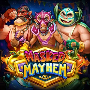 masked mayhem slot icon