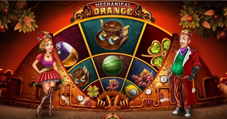 mechanical orange slot screen