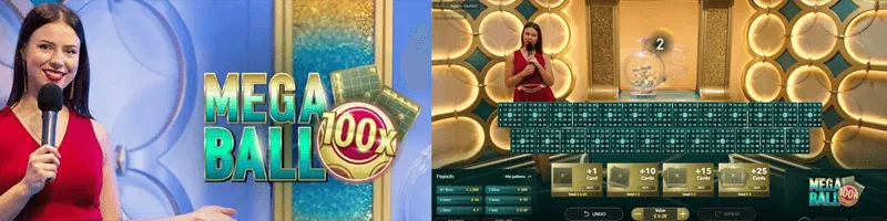 mega ball game screens