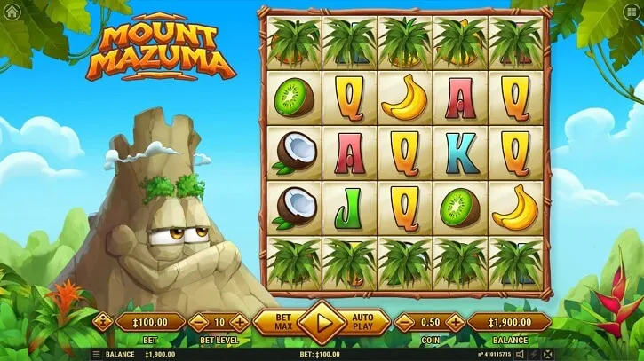 mount mazuma slot screen