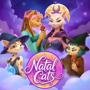 natal cats slot icon