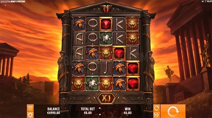 neros fortune slot screen
