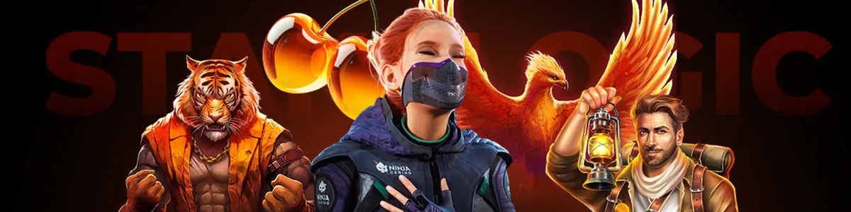 ninja casino ja stakelogic jagavad ninja starsi