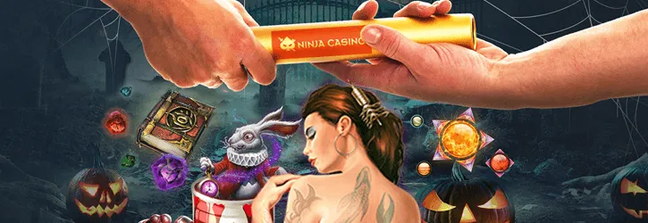 ninja kasiino halloween kampaania