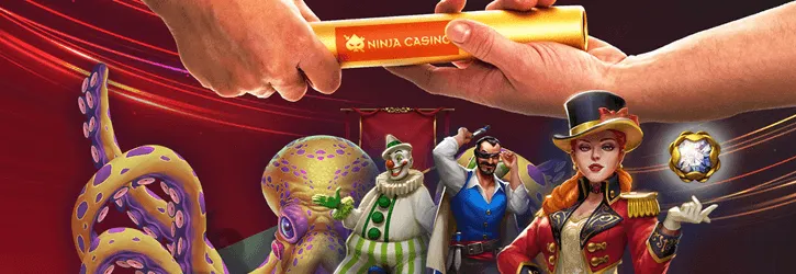 ninja kasiino mustiline auhinnasadu oktoober kampaania