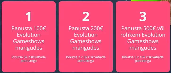 nutz live kasiino tervitus pakkumine sammud