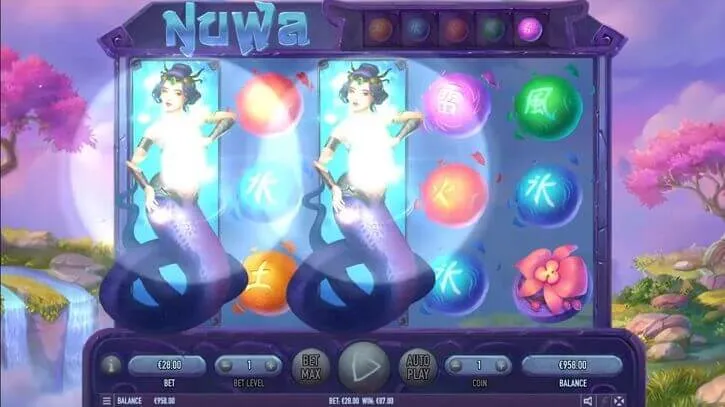 nuwa slot screen