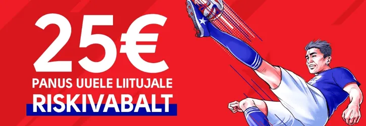 olybet 25 eur riskivaba panus