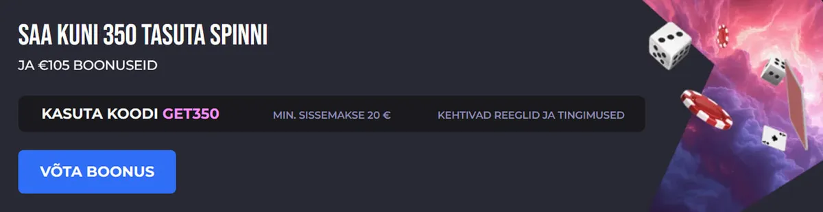 Olybet tervituspakkumine 350 tasuta spinni, FreeBet ja rahaline boonus