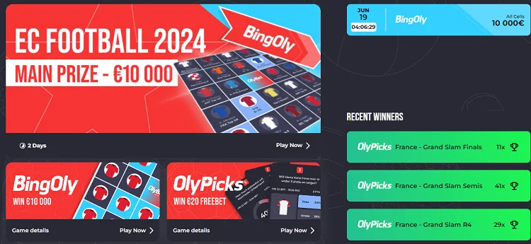 olybet euro 2024 freetoplay kampaaniad