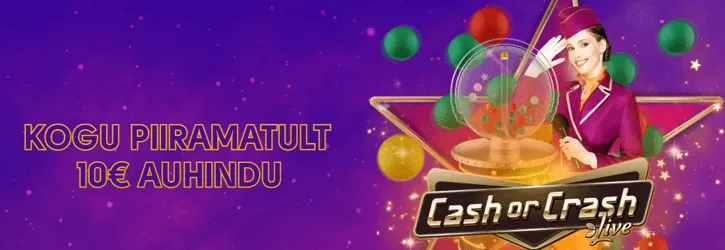 olybet kasiino cash or crash kampaania