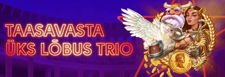 olybet kasiino lobus trio kampaania