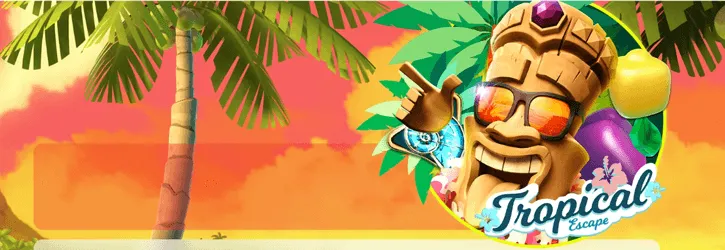 olybet kasiino tropical escape kampaania