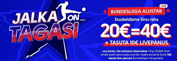 olybet spordiennustus jalka on tagasi kampaania