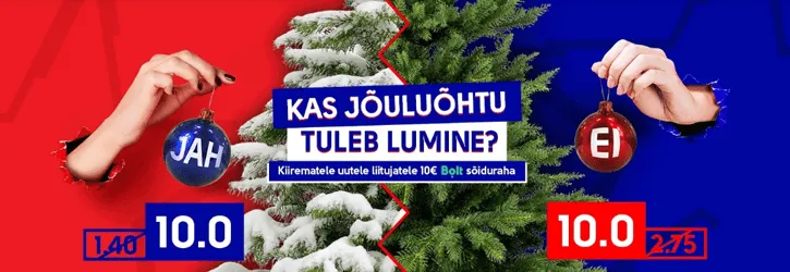 olybet spordiennustus kas lumi sajab kampaania