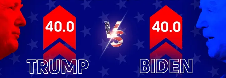 olybet spordiennustus trump vs biden kampaania