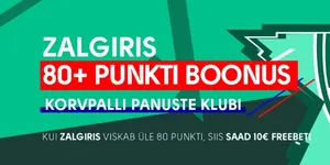 olybet spordiennustus zalgiris tasuta panus