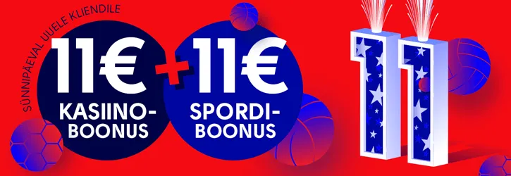 olybet sunnipaeva 11 boonused kampaania