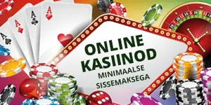 online kasiinod minimaalse sissemaksega
