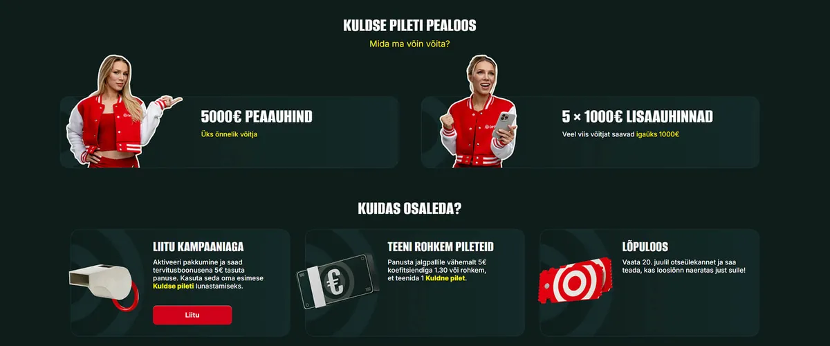 Optibet jalgpalli MM piletiralli ja pealoosi tingimused