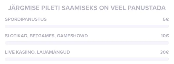 optibet kasiino bmw loosimine piletid