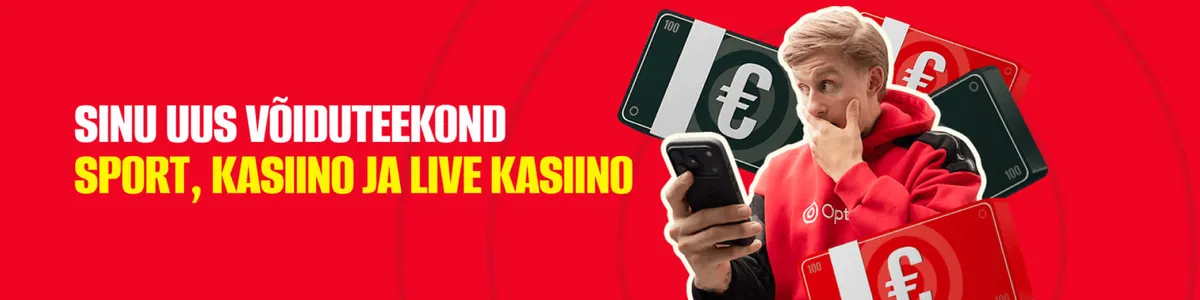 Optibet kasiino tervitusboonus 2025