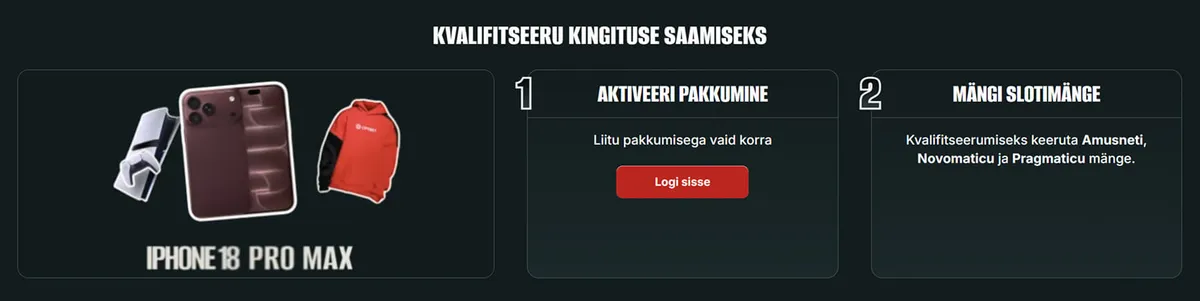optibet kasiino oktoobrikuu kingitused ja tingimused