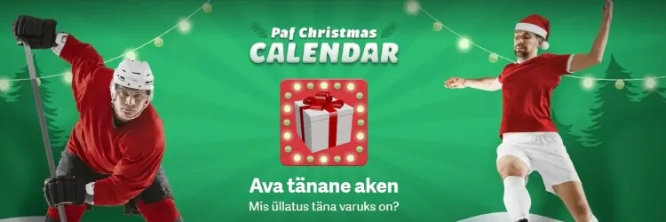 paf joulukalender 2023 kampaania