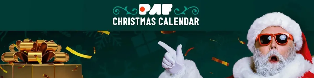 paf kasiino jõulukalender 2025 promo