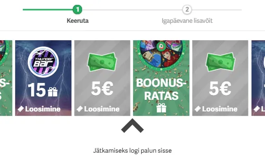 paf kasiino joulukalender wheel