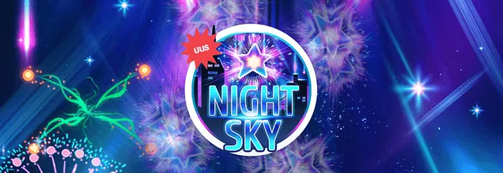 paf kasiino night sky spinnid kampaania