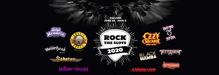 paf kasiino rock the slots kampaania