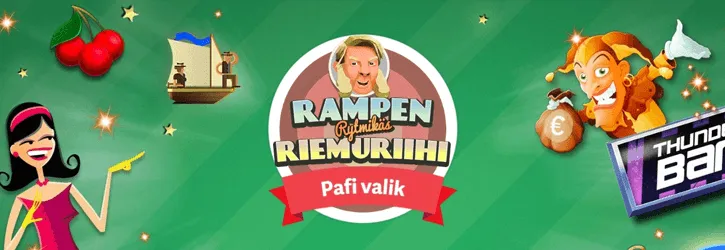 paf kasiino sloti valik kampaania