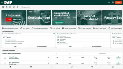 paf kasiino spordiennustus