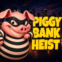 piggy bank heist slot icon