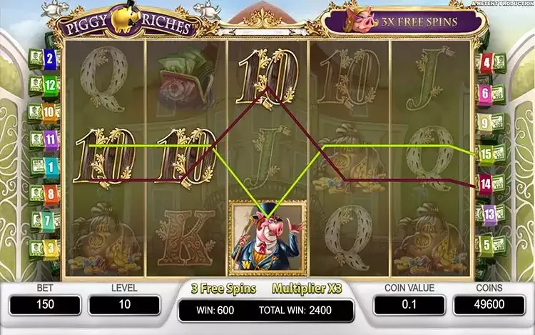 piggy riches slot screen